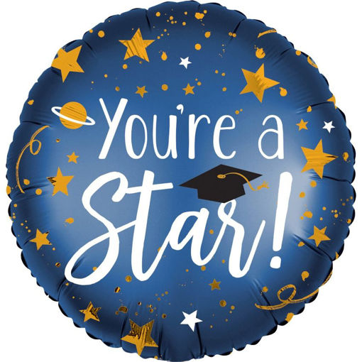 Picture of YOURE A STAR FOIL BALLOON - 43CM